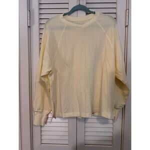 American Eagle Butter Yellow Shirt - New With Tags- XS RUNS LARGE
